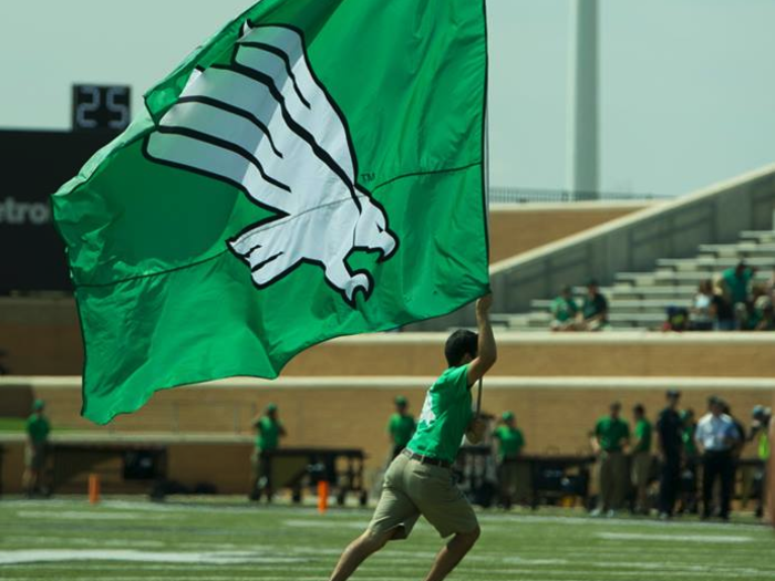 (TIE) 15. University of North Texas