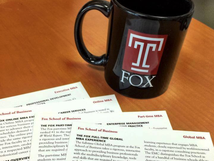 1. Temple University (Fox)