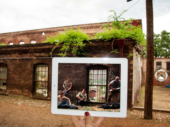 T-Dog, Daryl, and Rick wanted to trade this guy for Glenn after he was kidnapped in the season one episode "Vatos." They used this building to plan the trade.