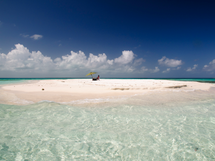 If you want that full-on "Castaway" experience, Los Roques in Venezuela will deliver on isolation and quiet. All you