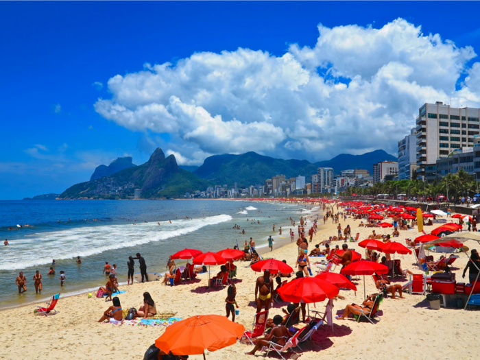 Or, if urban beach scenes are more your thing, head for Rio de Janeiro