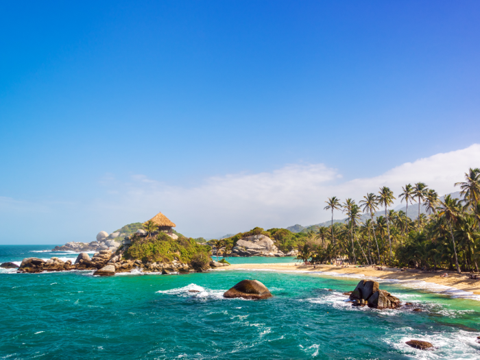 At Tayrona National Park in Colombia, you