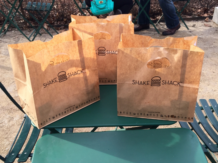 When I told my coworkers I was going to Shake Shack for lunch, a bunch of them wanted to join me. Even those who couldn