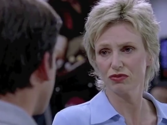 Jane Lynch began her film career in 1988 and was known for her role as a dog handler in the 2000 mockumentary "Best in Show," but it was her role as the manager in "The 40-Year-Old Virgin" that led to her scoring a number of supporting roles in the years since.