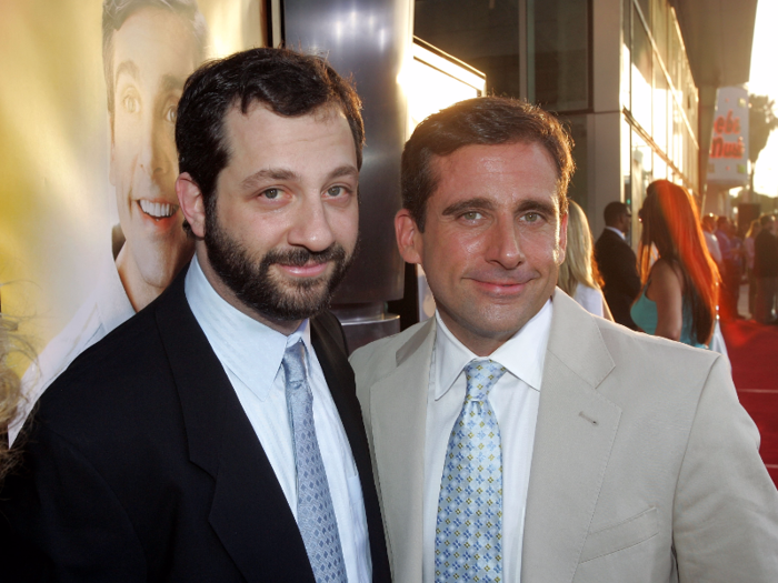 Judd Apatow made his feature film directorial debut with "The 40-Year-Old Virgin," which he cowrote with Steve Carell.