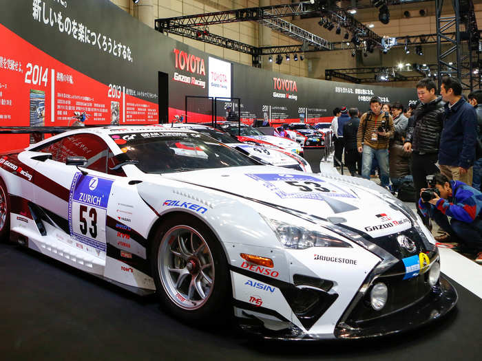 Toyota also put their S-FR racing concept on display.