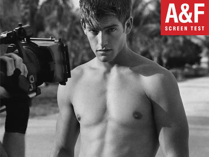 In 2010, Abercrombie was still capitalizing on its shirtless models.