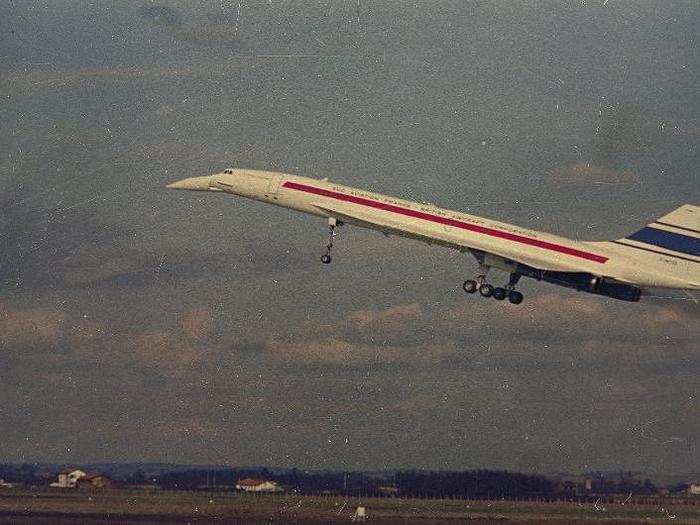 The first Concorde prototype made its maiden flight in March 1969.