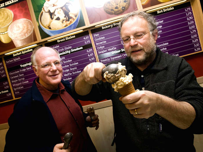 Ben Cohen and Jerry Greenfield