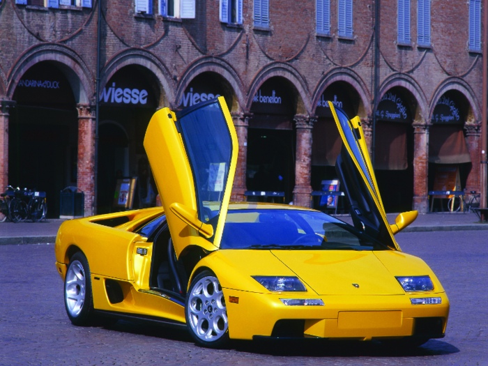 Following to the Countach was the Diablo.