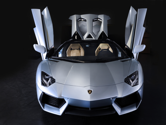 ... finally the Aventador. The design has become such a major part of the company