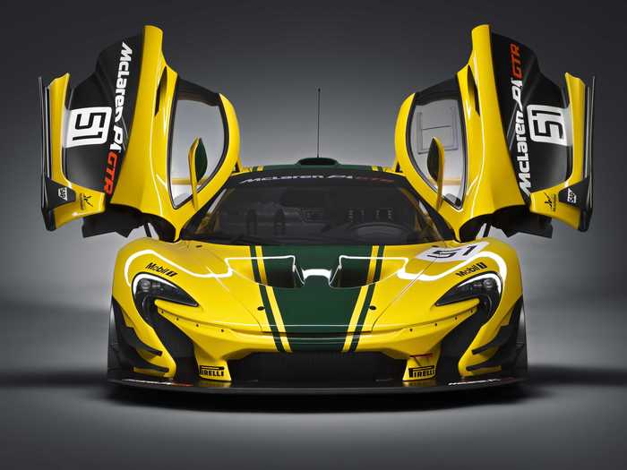 ... the P1 hybrid hypercar ( Seen here in GTR guise).