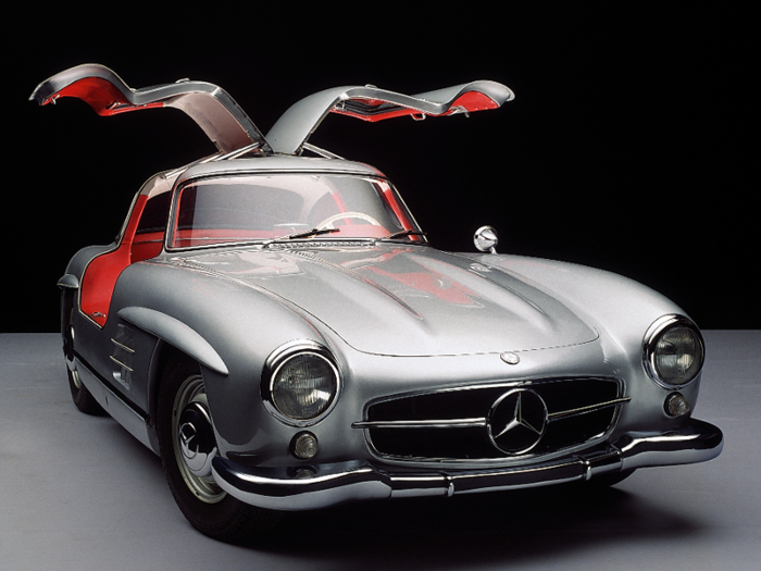 ... this car. The iconic Mercedes-Benz 300SL.