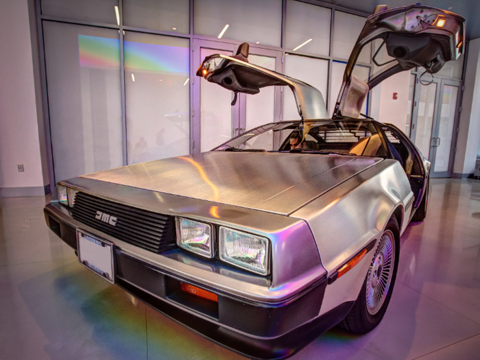 During the 80s, DeLorean made the gullwing cools once more.