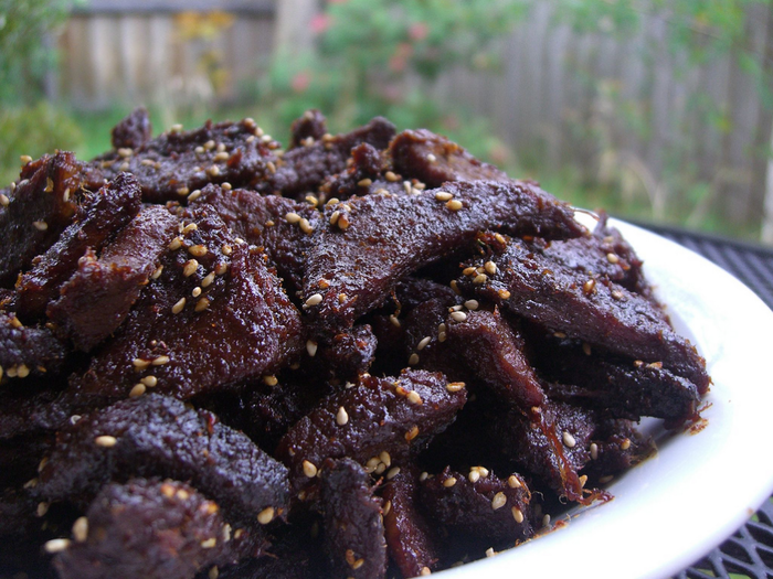 Beef jerky is the closest you