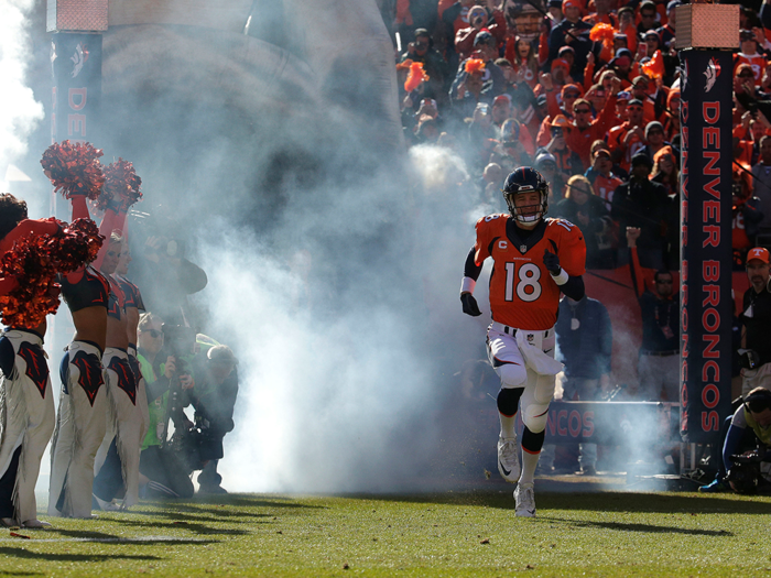 Before the game, all the hype was about the 17th showdown between Peyton Manning...