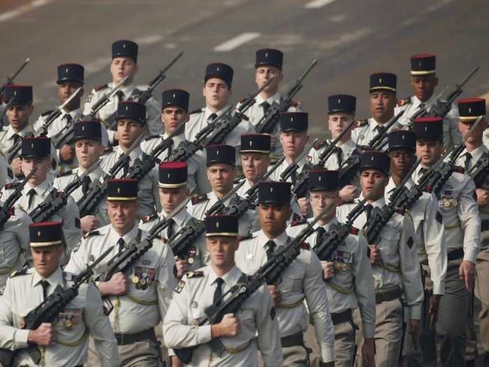 French soldiers