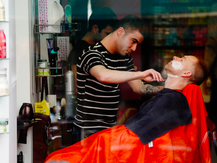 4. Hairdressers and barbers — £274.10 per week