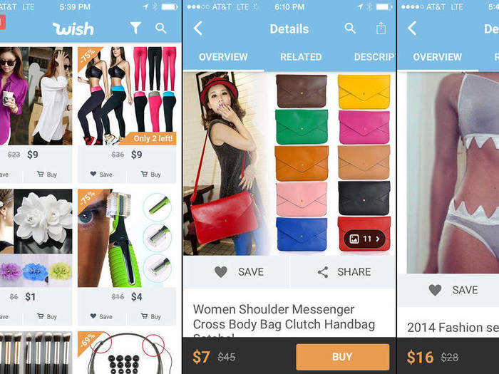 Wish is a highly valuable e-commerce startup.