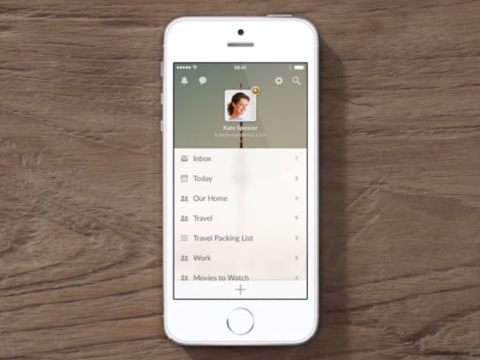 Wunderlist is a to-do app for groups of people.