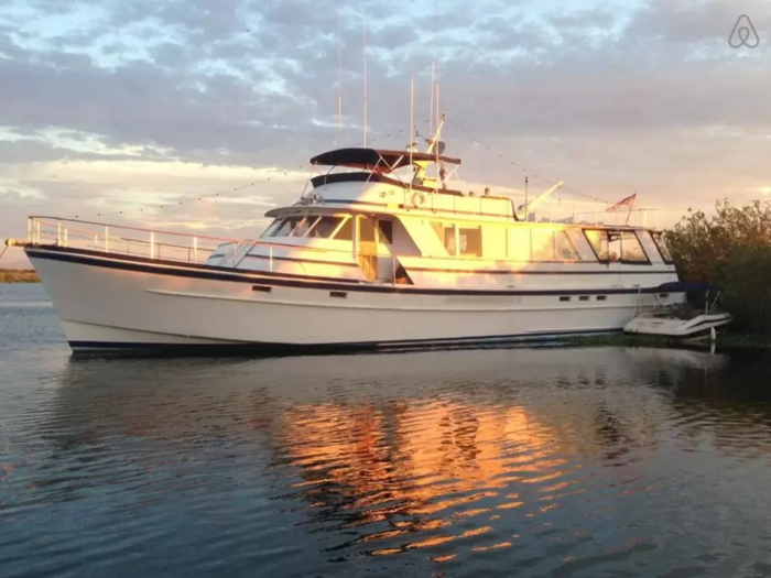 Want to try something different? How about spending the night on a luxury yacht? For $3,000 for the night, the five-bedroom "Morning Mist" is all yours. It can also be booked for a sail to nearby Napa or Sacramento, turning your Super Bowl weekend into a whole other kind of adventure.