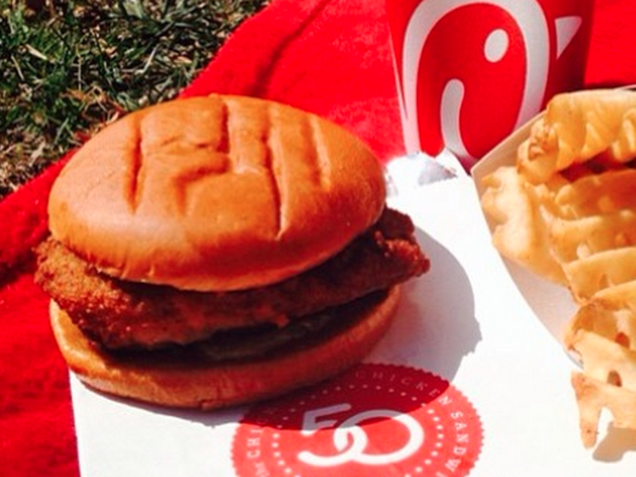 Cathy is credited for inventing the boneless chicken sandwich — today a fast-food classic.