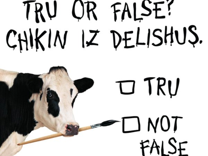 In 2004, Chick-fil-A took a break from its “Eat mor chikin” campaign due to the Mad Cow Disease scare.