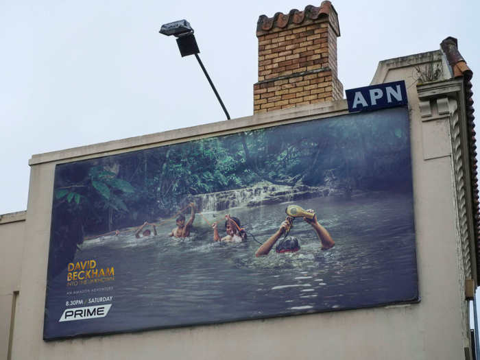 An and Jones created this award-winning billboard advertisement for Prime: