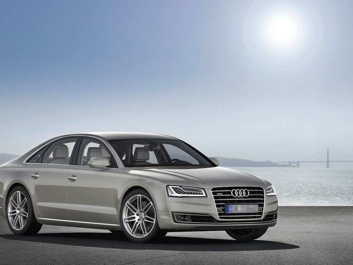 Ortega drives an Audi A8 luxury sedan that is said to be more about comfort than luxury.