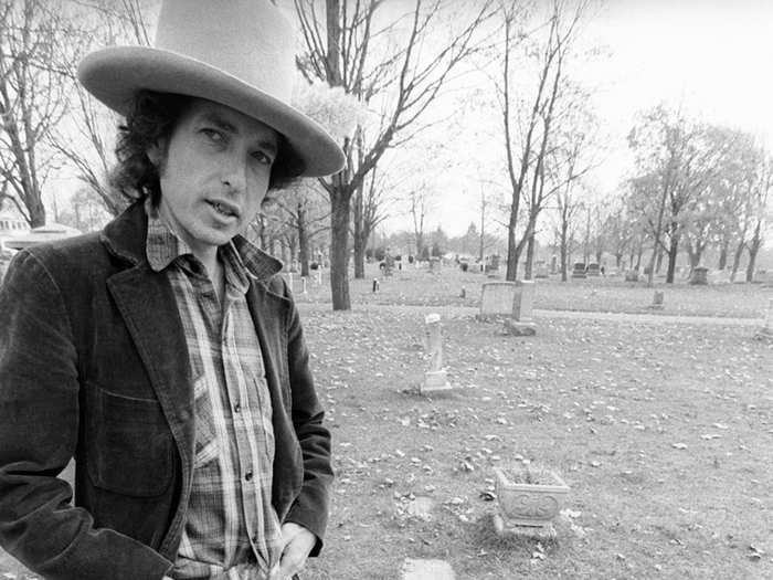 While in Lowell, Massachusetts, in early November, Dylan paid his respects at Jack Kerouac