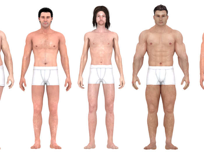 In 2012, a study from the Institute of Neuroscience used 3D-visualization software to estimate our preferences for both male and female bodies.