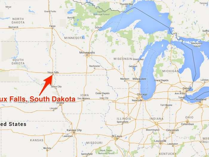 38. Sioux Falls, South Dakota, had 20.6 violent crimes per 10,000 residents.