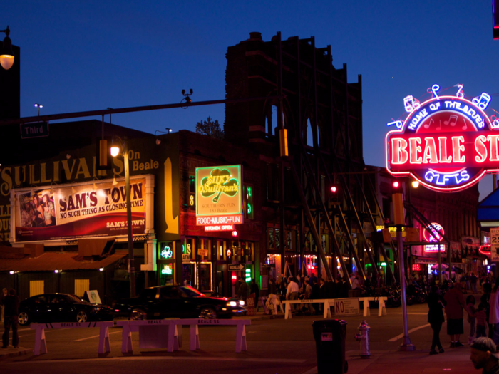 MEMPHIS, TENNESSEE: Known as both the "Home of the Blues" and the "Birthplace of Rock n