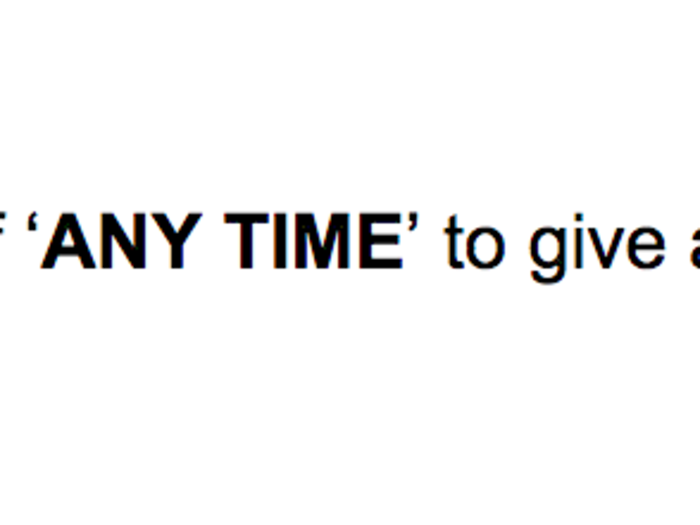 The test gets progressively harder as the questions go on.