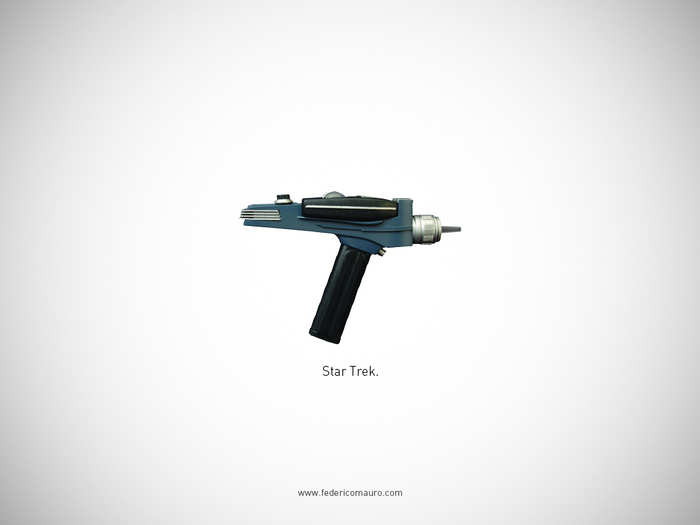 The Phaser from "Stark Trek"