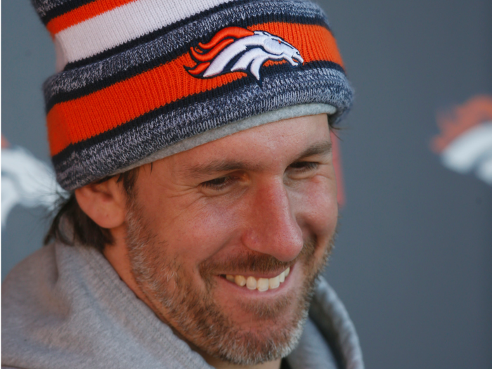 33-year-old tight end Owen Daniels has been big for the Broncos this postseason.