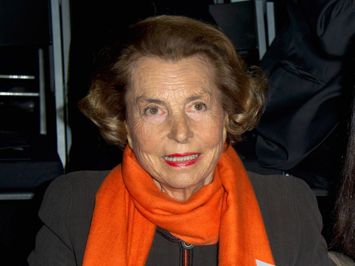 6. Liliane Bettencourt