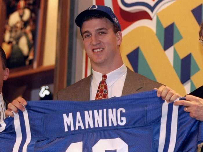 In the end, the Indianapolis Colts made the right decision, drafting Manning and signing him to a 6-year, $47.7 million contract with a $11.6 million signing bonus.