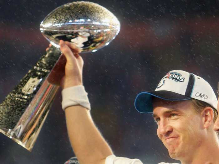 Manning left the Colts having already made $171.7 million in 14 seasons with one Super Bowl win.