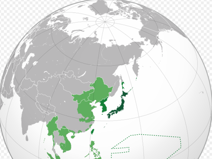 The Empire of Japan was one of the largest maritime empires in history, spanning 2.86 million square miles at its peak in 1942 before surrendering to the Allies on September 2, 1945.