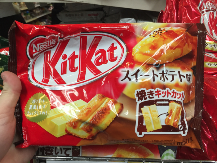 Kit Kat bars also came in a cheesecake flavor. These were pretty good, although I wouldn