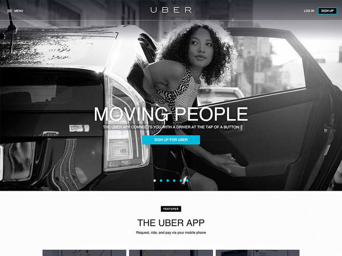 2013: Uber gets a major artistic upgrade.