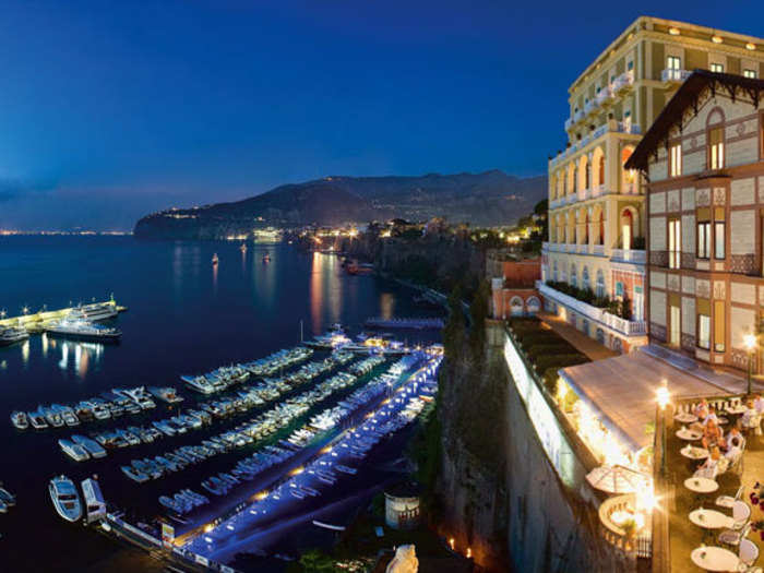 A trip to Sorrento, Italy, with a stay at the five-star Grand Hotel Excelsior Vittoria, $5,000
