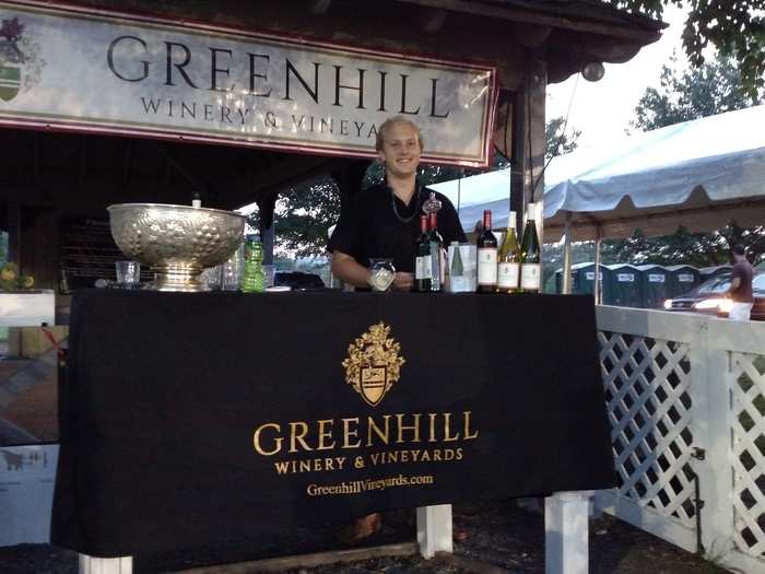 Wine tasting at Greenhill Winery & Vineyards in Virginia, $39