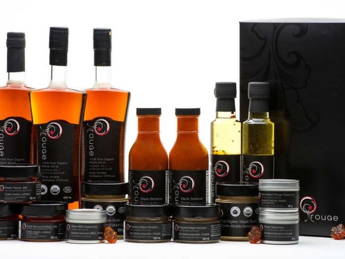 Maple syrup by Rouge Maple, $99