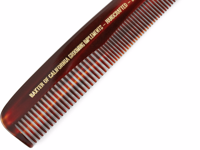 A comb to make sure your hair is always cooperating.