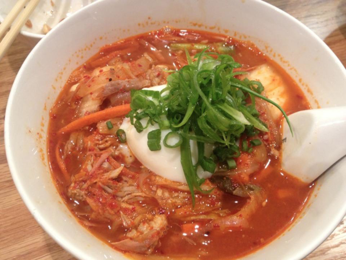 COLORADO: If you can take the heat, go for the spicy chicken ramen at Uncle in Denver. Pair it with a beer to cut through some of the spice.