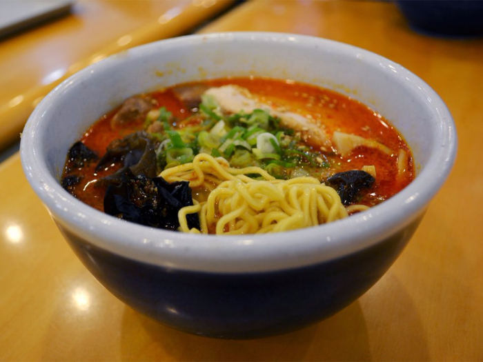 NEW JERSEY: Spicy miso ramen with "melty" pork belly is the go-to favorite at Santouka Ramen in Edgewater. Located in the Mitsuwa market, patrons like that this no-frills place always delivers on flavor.