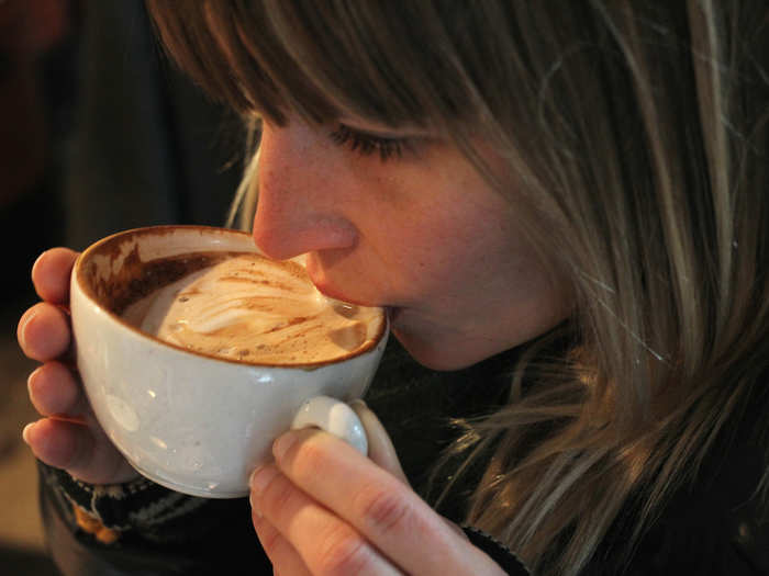 Another first date tip: get coffee, not ice cream.