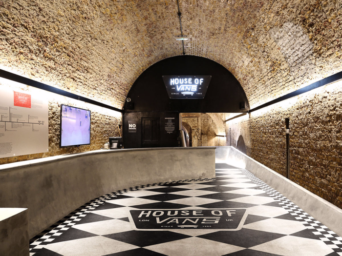 Interior Architecture — House of Vans London, United Kingdom